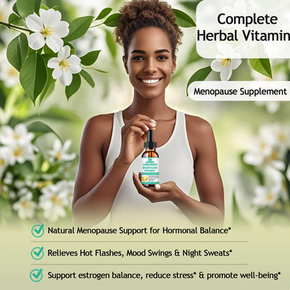 Vitamins for Menopause - Hormone Harmony Supplement for Women | Black Cohosh, KSM-66 Ashwagandha, Magnesium