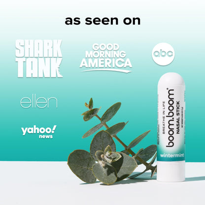 BoomBoom Nasal Stick | Vapor Flow Technology, Cool Refresh, Wintermint