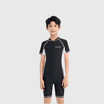 Boy's UPF 50+ One Piece Swimsuit