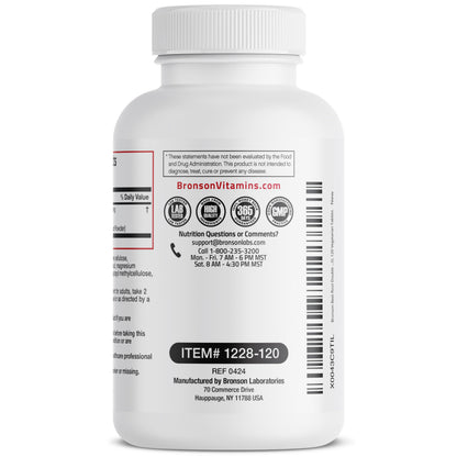 Bronson Beet Root Double Strength - Non-GMO, 120 Vegetarian Tablets