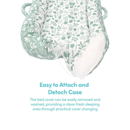 baby plus Mother Side Baby Reflux Bed - Green