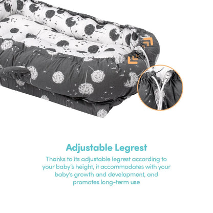 baby plus Mother Side Baby Reflux Bed - Dandelion