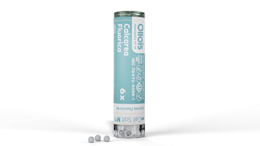 Calcarea Fluorica OLLOIS - Organic, Vegan, Kosher Cell Salt #1 (80 pellets)