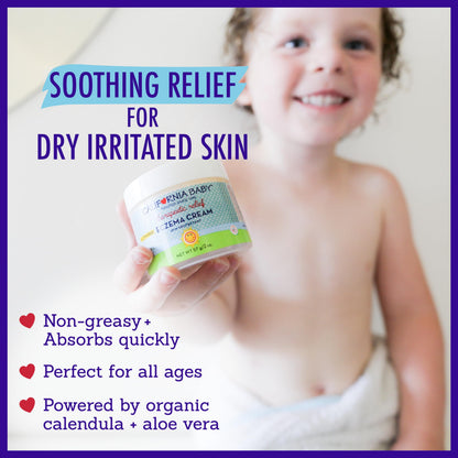 California Baby Eczema Cream | Steroid-Free Relief with Colloidal Oatmeal & Aloe Vera | 113 g / 4 oz