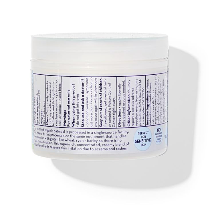 California Baby Eczema Cream | Steroid-Free Relief with Colloidal Oatmeal & Aloe