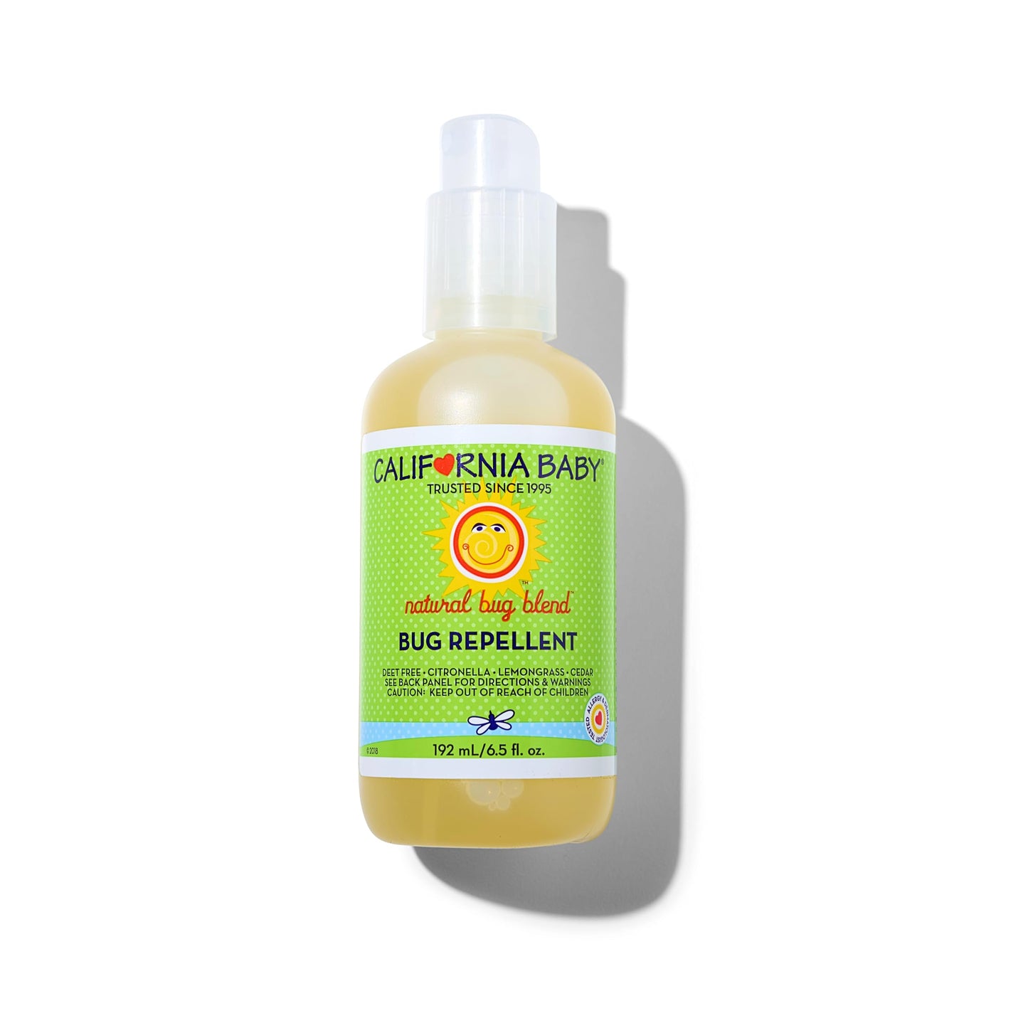 California Baby Natural Bug Spray – DEET-Free Mosquito Repellent for Babies & Kids (Citronella)