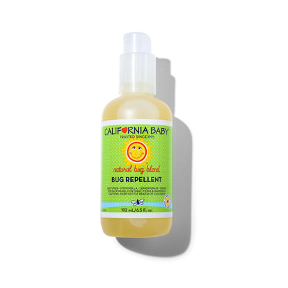 California Baby Natural Bug Spray – DEET-Free Mosquito Repellent for Babies & Kids (Citronella)