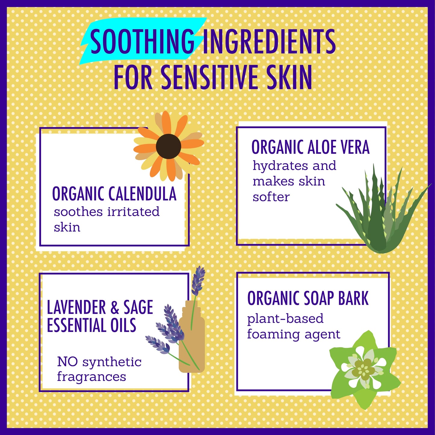 California Kids Shampoo + Body Wash | Chillax Lavender – 100% Plant-Based, Hypoallergenic, 8.5 oz