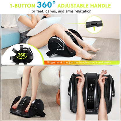 CARESKYpro Foot Massager – Deep Kneading, Heat Therapy, Circulation Support