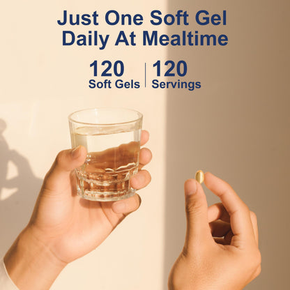 Carlson Vitamin D3 4000 IU (100 mcg) - 120 Softgels | Gluten Free