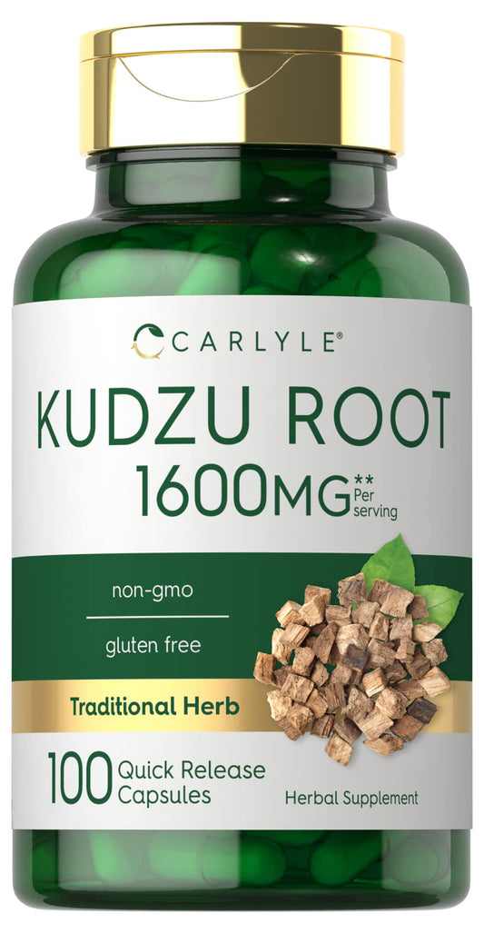 Carlyle Kudzu Root 100 Capsules – Non-GMO & Gluten Free