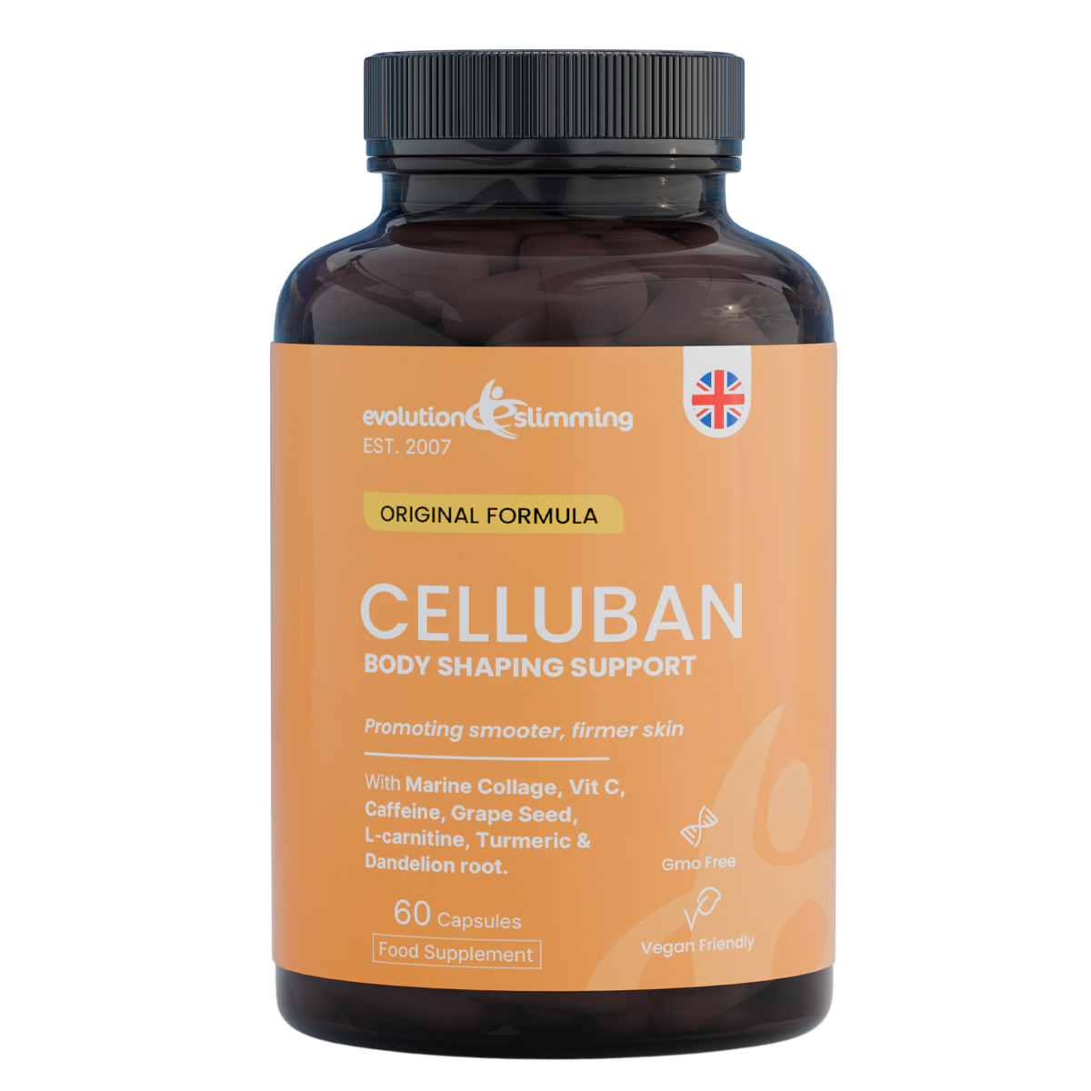 Celluban Cellulite Support Capsules | Skin Beauty & Wellness Support