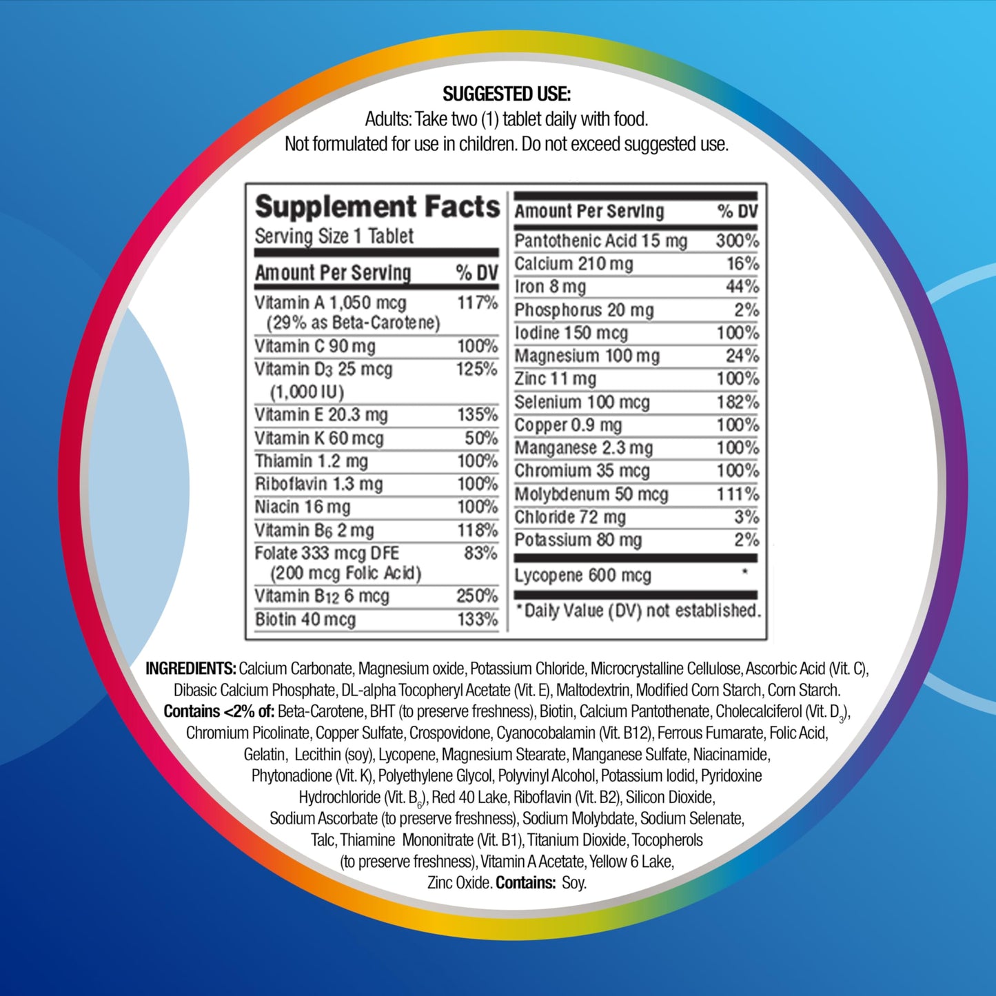 Centrum Multivitamin for Men – 120 Count | Vitamin D3, B Vitamins & Antioxidants