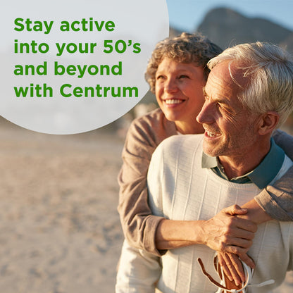Centrum Silver Adult Multivitamin (80 Count) | Age 50+ | Vitamin D3