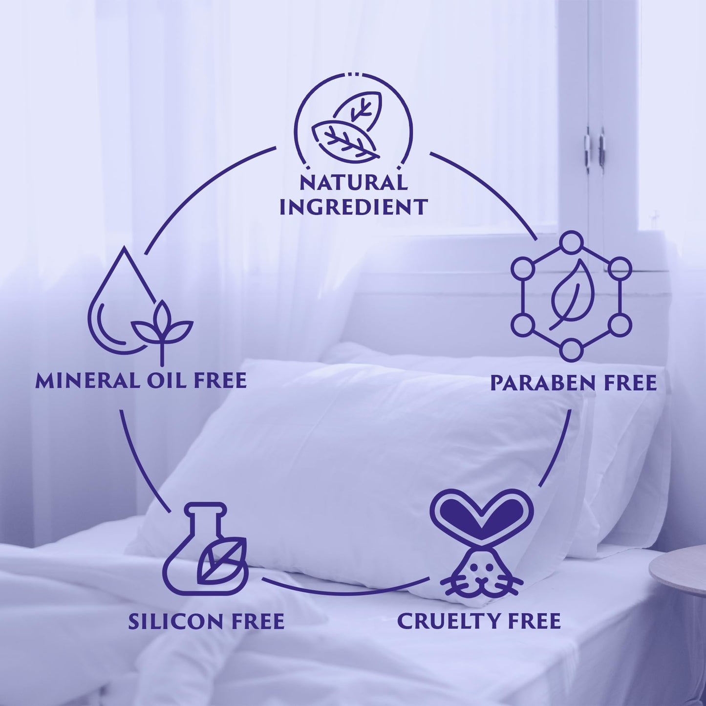 Chamomile Inspired Sleep Spray with Melatonin – Relaxing Lavender & Cedarwood Pillow Mist