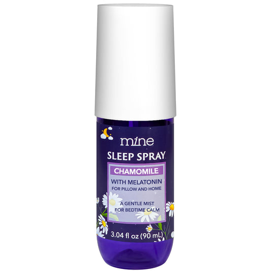 Chamomile Inspired Sleep Spray with Melatonin – Relaxing Lavender & Cedarwood Pillow Mist