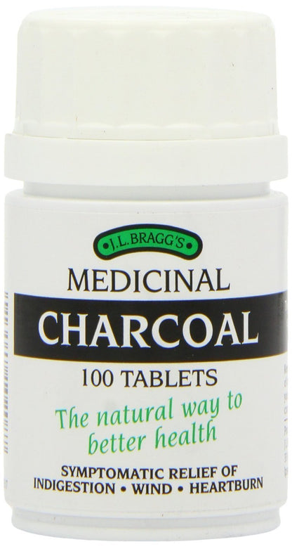 Charcoal 300mg - 100 Tablets | Bragg's Activated Charcoal UK