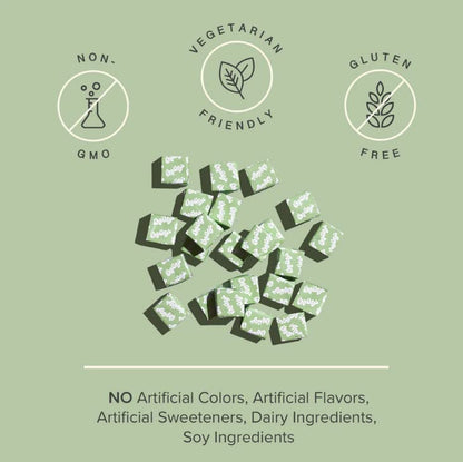 Chewsy Peaceful Sleep Chews - Sleep Support with 3 mg Melatonin, 200 mg L-Theanine, Chamomile & Lemon Balm | 6-Day Supply