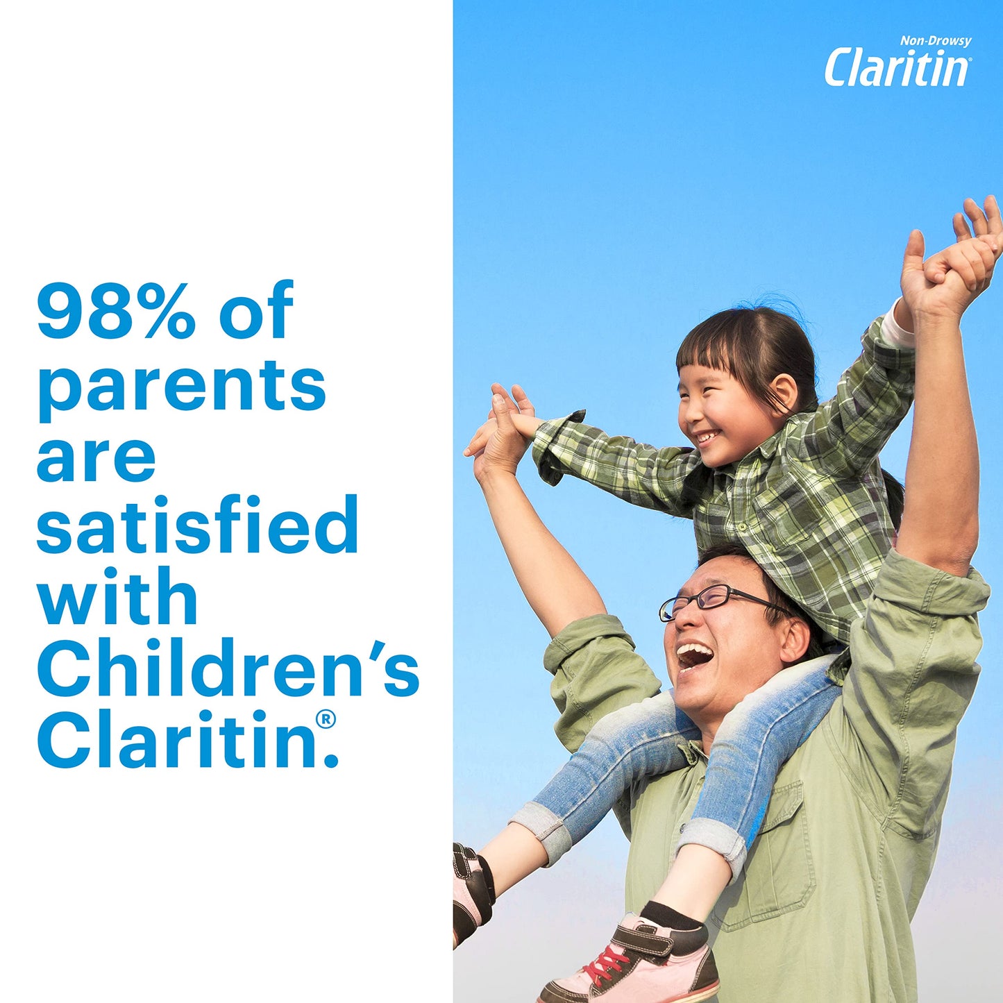 Children's Claritin Chewables Grape, 60 Count | 24 HR Non-Drowsy Allergy Medicine for Kids