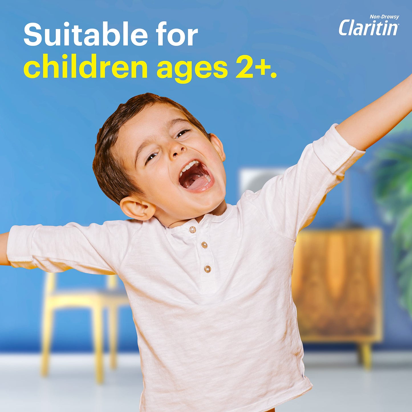 Children's Claritin Chewables Grape 24 HR Allergy Relief for Kids | 30 Count
