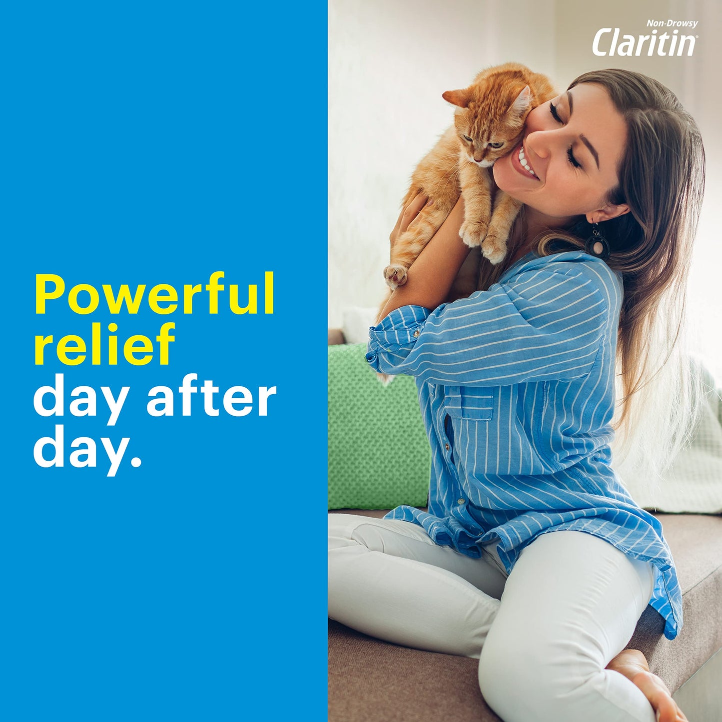 Claritin Allergy 24 Hour 10mg Tablets - 45 ct | Non-Drowsy, Fast Relief