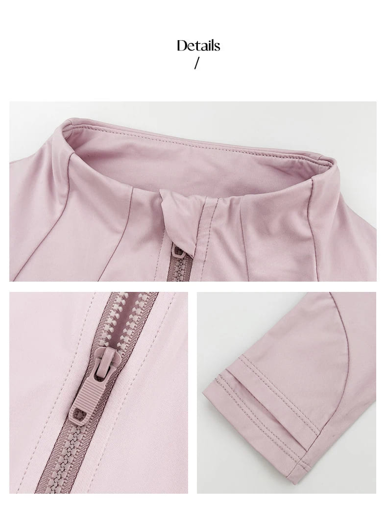 Full Zip UPF50+ Yoga Jacket
