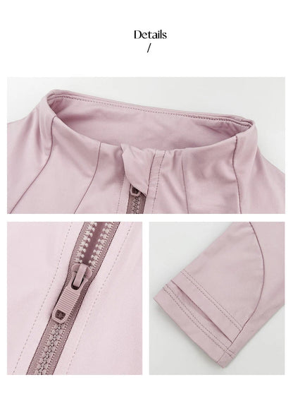 Full Zip UPF50+ Yoga Jacket