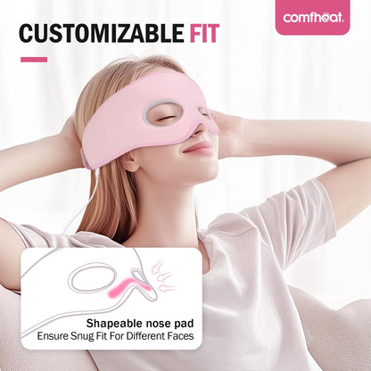 Comfheat Sinus Relief Mask — 3-Setting Face Heating Pad for Sinus Pressure & Congestion