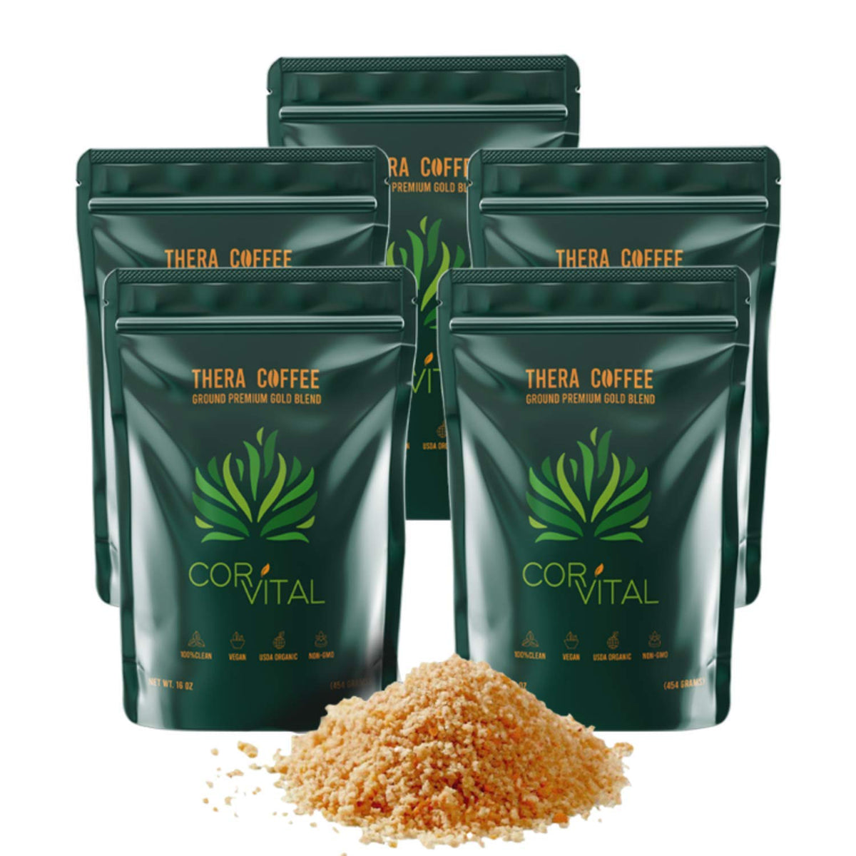 Cor-Vital 5lb Organic Coffee Enema — Gerson Approved Detox Roast
