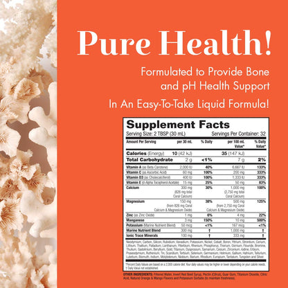 Dynamic Health Coral Calcium Complex | Liquid Calcium with Magnesium