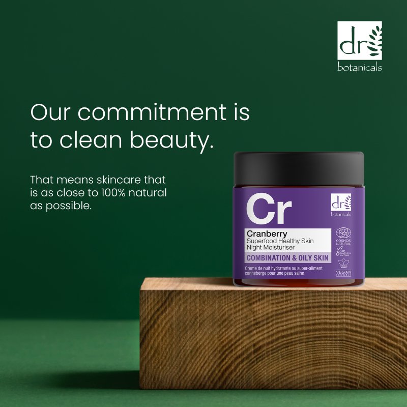 Cranberry Superfood Healthy Skin Night Moisturiser 60ml