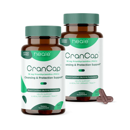 CranCap Cranberry Pills — Urinary Tract Support, 36 mg PACs, 180 Capsules | Heale