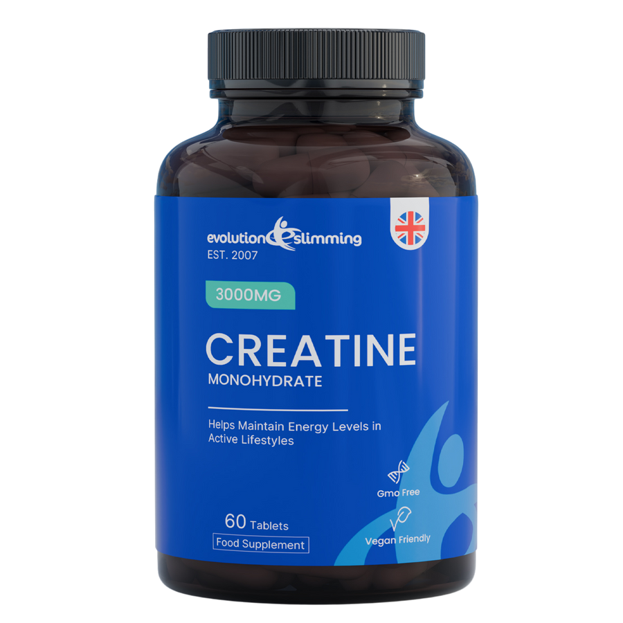 EvoSport Creatine 3000mg Tablets | Strength Power & Training Support