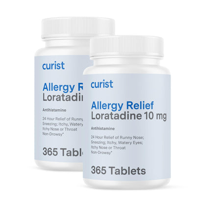 Curist Loratadine 10mg 2 x 365 Tabs | All-Day Non-Drowsy Allergy Relief