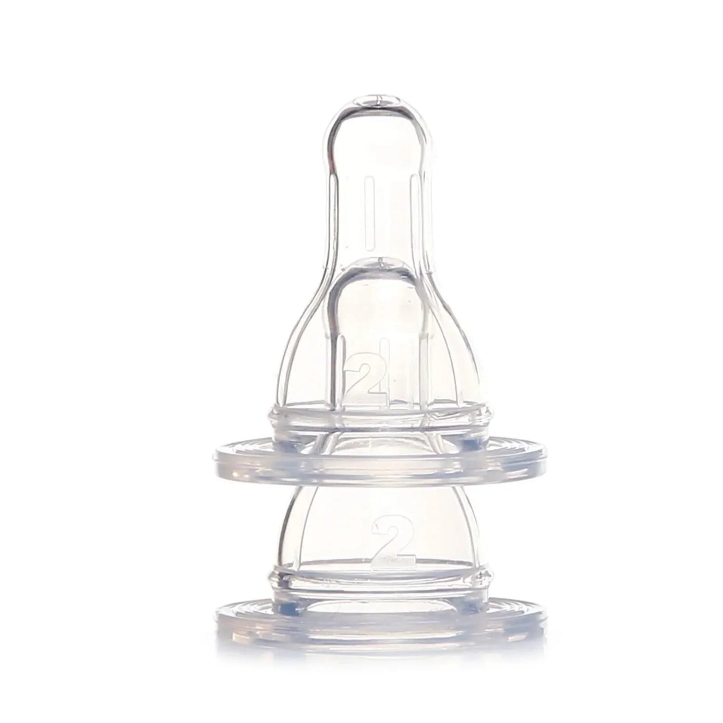 baby plus Anti Colic Bottle Teat Level 2 Pack of 2