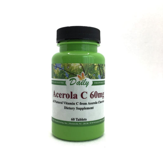 Daily Manufacturing Acerola C – فيتامين سي من كرز الأسيرولا