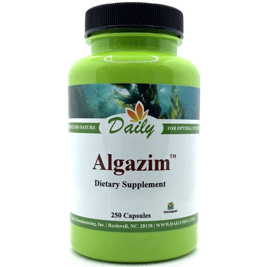 Algazim™ Daily Manufacturing – Iodine & Ascophyllum Nodosum Kelp Capsules (Norwegian Kelp)