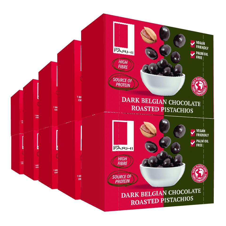 Dark Chocolate Coated Pistachios (Pack of 10 x 55g) - HealVia LimitedHealVia LimitedDark Chocolate Coated Pistachios (Pack of 10 x 55g)