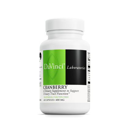 DAVINCI Labs Cranberry - Urinary Tract Health Support* - 60 Capsules | Vegetarian & Gluten-Free