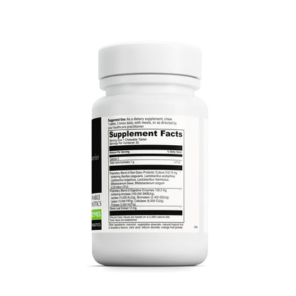 DaVinci Mega Probiotic ND with Digestive Enzymes Chewable - 30 Tablets