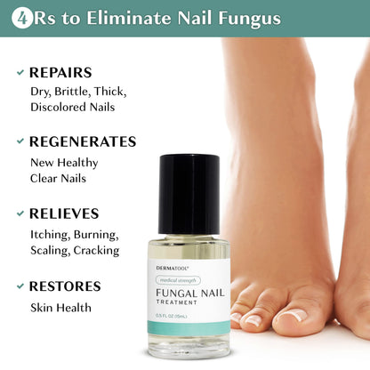 DERMATOOL Toenail Fungus Treatment – Extra Strength Tolnaftate Solution for Nails