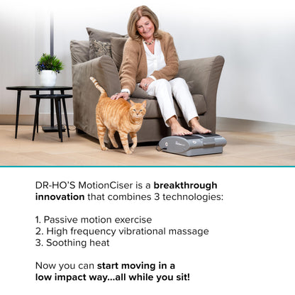 Dr Ho's MotionCiser – Passive Motion Leg Massager for Relaxed Muscles and Improved Circulation