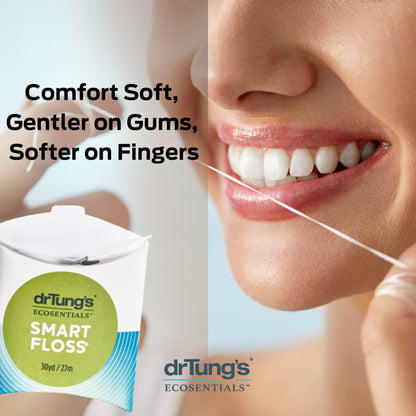 DrTung's Smart Floss – Natural, PTFE & PFAS Free, BPA Free, Cardamom Flavor