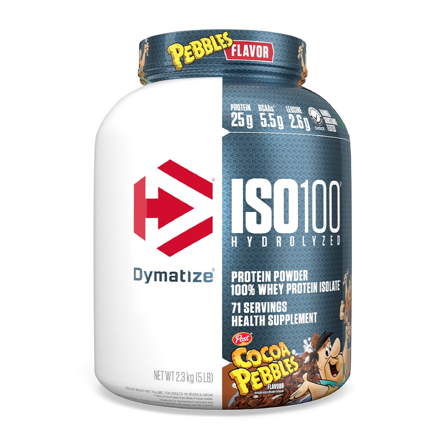 Dymatize ISO100 Pebbles Whey Protein Isolate – Cocoa & Fruity Pebbles, 25g Protein