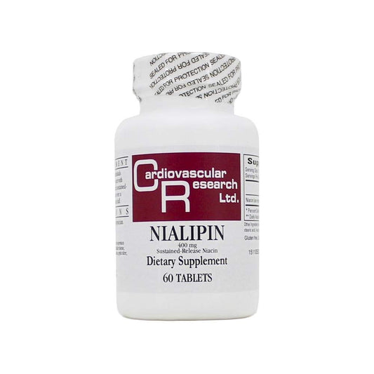 Ecological Formulas Nialipin 400mg Time-Release Niacin - 60 Caps