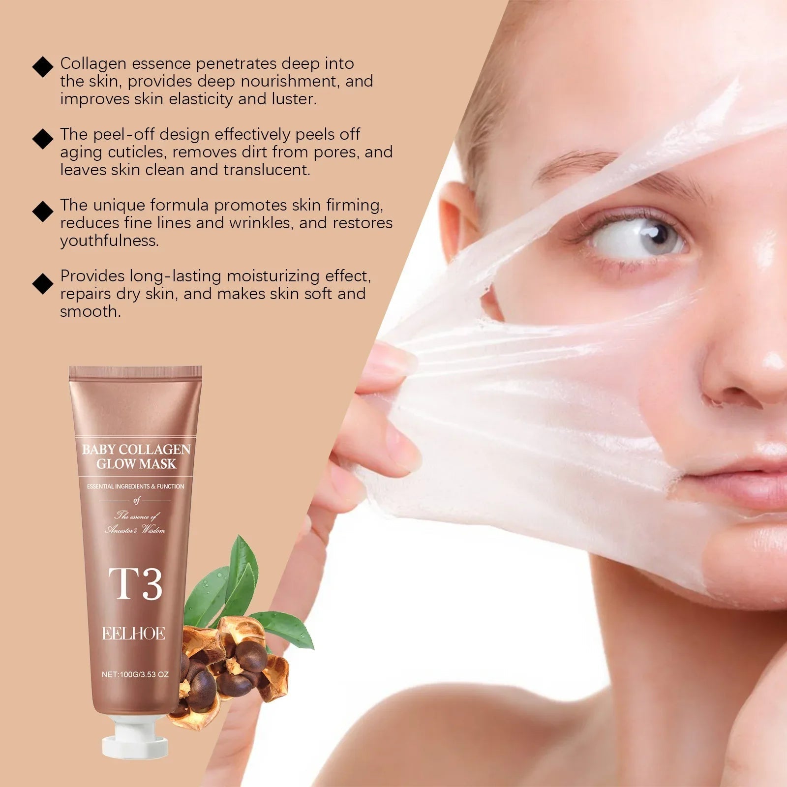 EELHOE Collagen Peel Mask - HealVia LimitedHealVia LimitedEELHOE Collagen Peel Mask