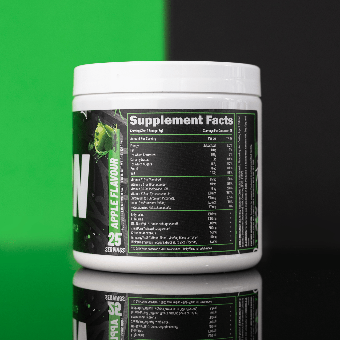 Efectiv Nutrition Burn 125g - HealVia LimitedHealVia LimitedEfectiv Nutrition Burn 125g
