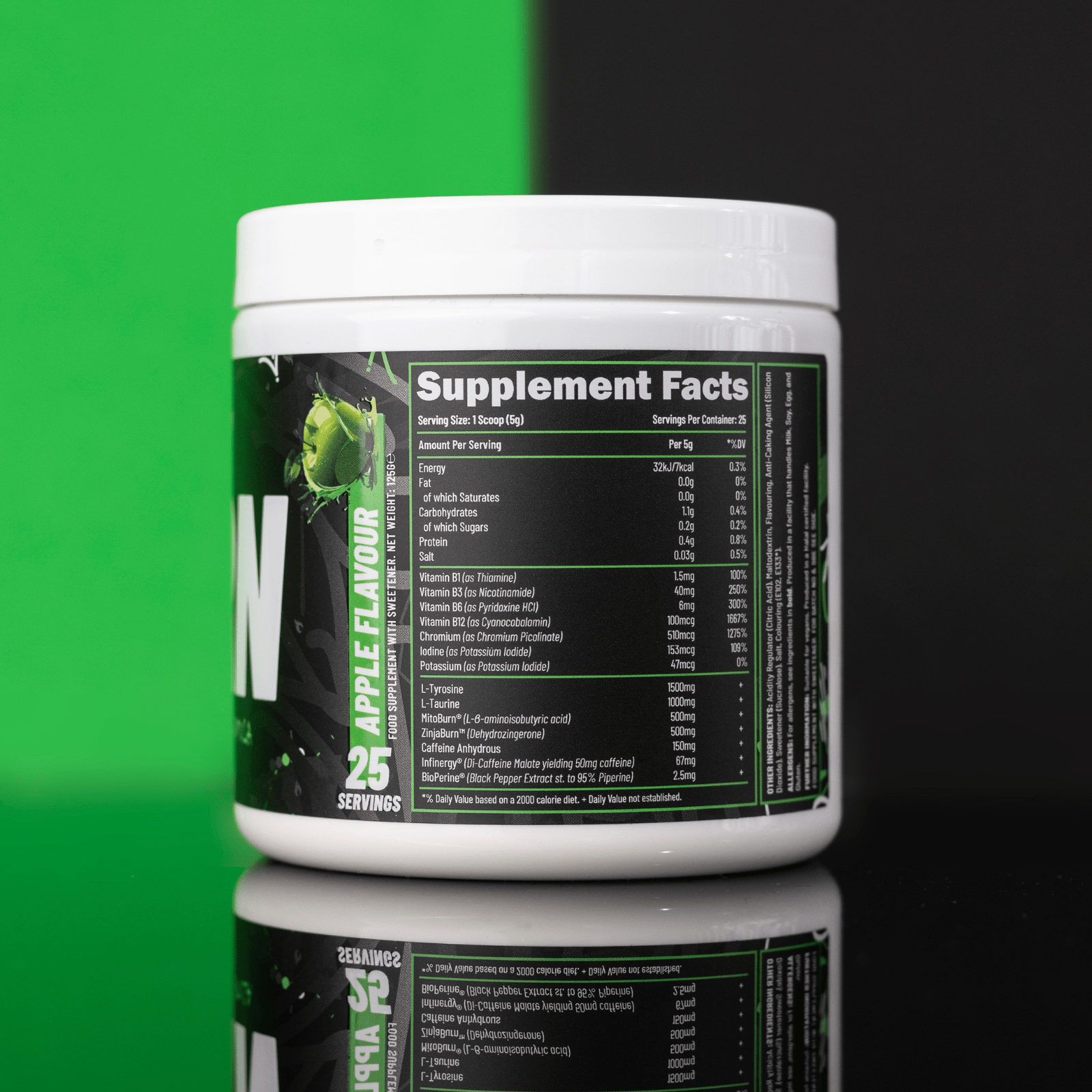 Efectiv Nutrition Burn 125g - HealVia LimitedHealVia LimitedEfectiv Nutrition Burn 125g