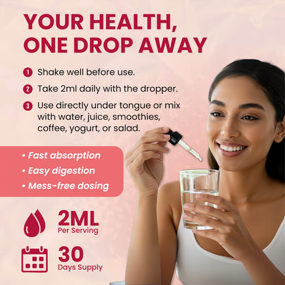 ElviPure Soursop Bitters Drops – Organic Graviola Extract, Immune Support