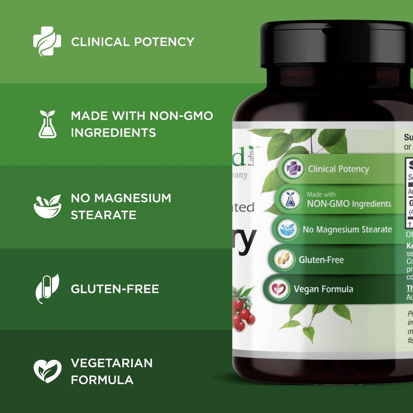 Emerald Labs Goji Berry – Immune & Liver Health Support, 60 Veg Capsules (30-Day Supply) – Vegan & Gluten-Free